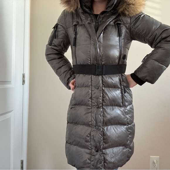 SAM. Jackets & Blazers - SAM. Goose Down & Raccoon Eskimo Winter Longline Puffer Jacket- Fair condition